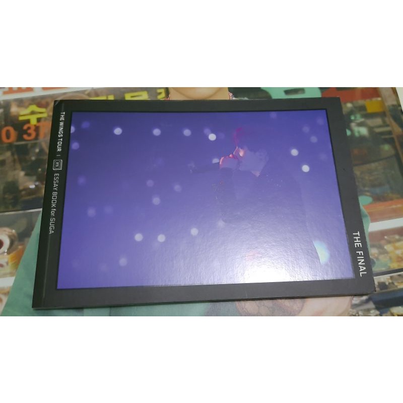 BTS Suga Essay Book, The Wings Tour