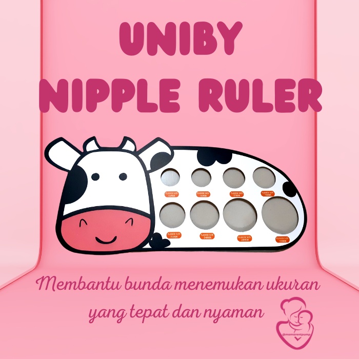 UNIBY Nipple Ruler / Penggaris Corong dan Flange Insert