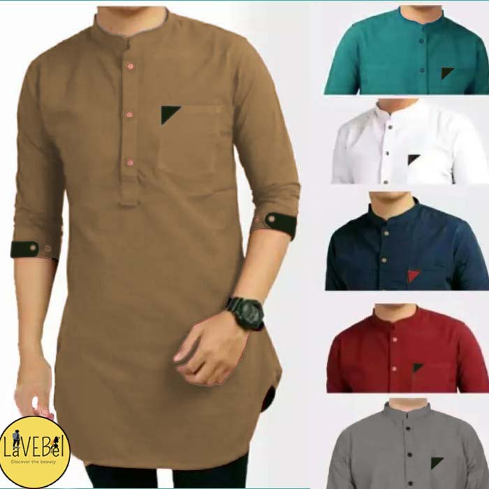 LVB Koko Kurta Pakistan ARIF / Baju Koko Pria/ Baju Muslimin /Atasan Muslim Pria / Uk.M-L-XL-XXL-3XL