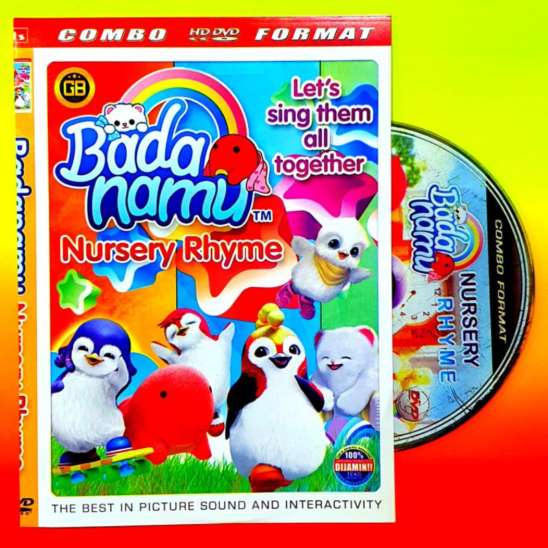 KASET FILM BADANAMU - FILM ANAK ANAK BELAJAR BERNYANYI - MURAH MERIAH KASET EDUKASI ANAK