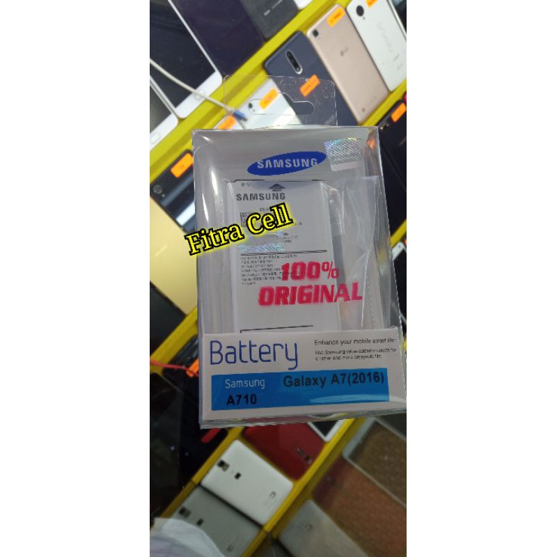 Battery Baterai Batre Samsung A7 2016 A710 ORIGINAL