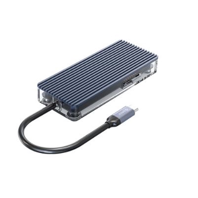 Type-c thunderbolt to Hdtv Usb-A 3.0 hub Card reader tf sd converter orico 6in1 4k 30hz 5Gbps for laptop macbook hp Wb-6ts Wb6ts