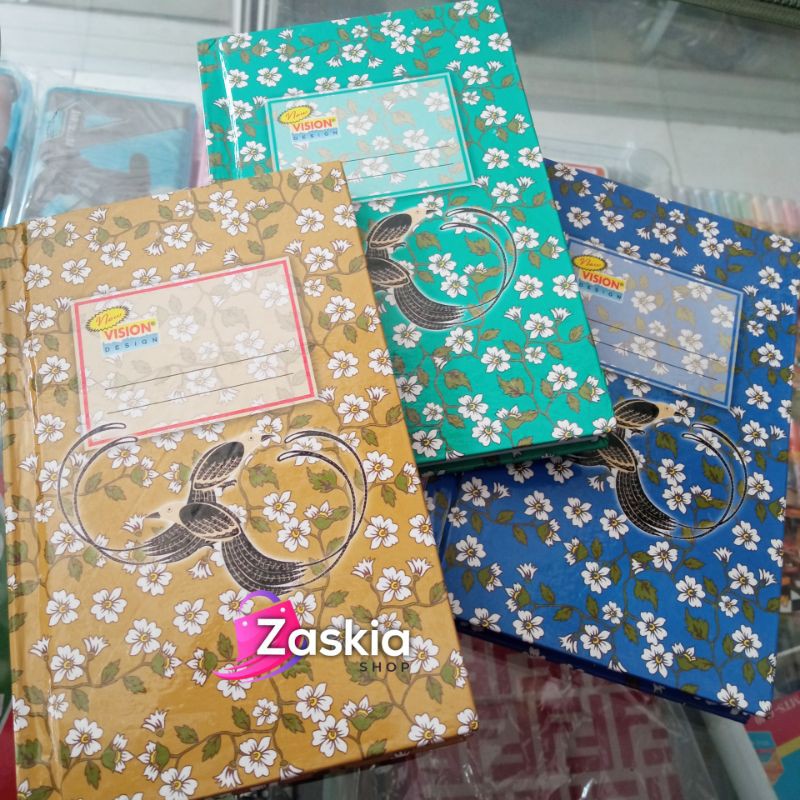 

Buku oktavo (10 x 16 cm) hardcover isi 100 lembar VISION/PAPERLINE