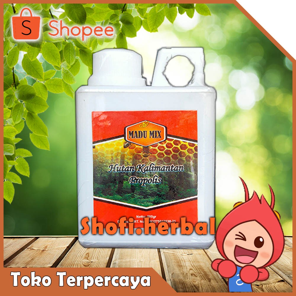

MADU MIX Hutan Kalimantan Propolis 500gr