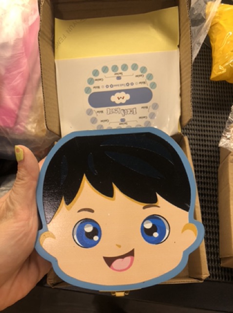 Tempat bayi / kotak penyimpanan gigi bayi / baby tooth box teeth gigi susu anak