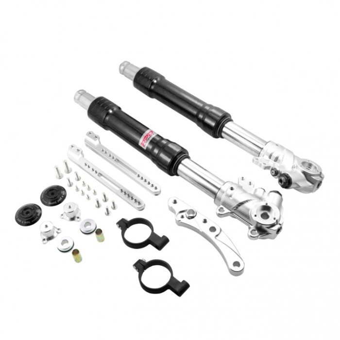 RPD Up Side Down Suspension For N-Max 155 - Black