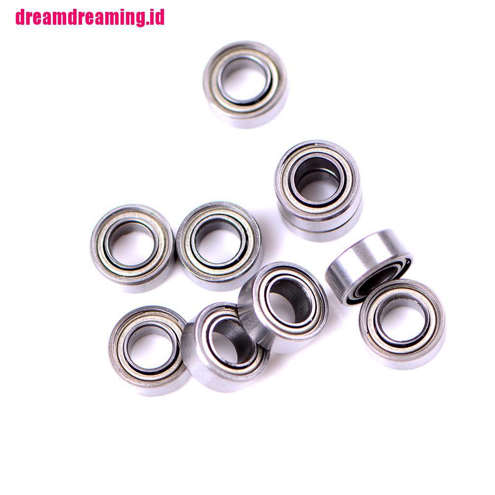 10pcs Bola Bearing Miniatur 5x10 X 4mm MR105ZZ L-1050 MR105 deep groove Ball