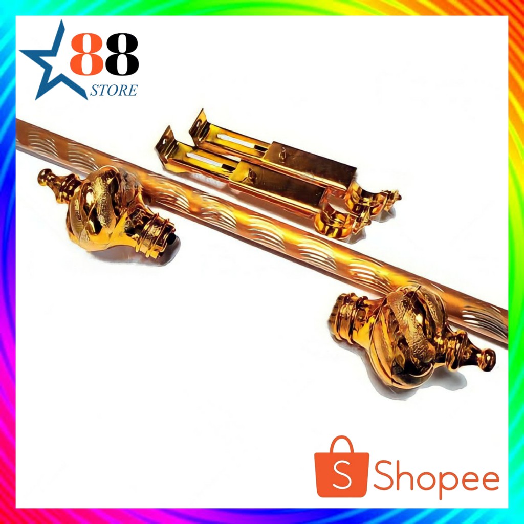 Besi Gordeng / Batang Gorden 1 meter - GOLD