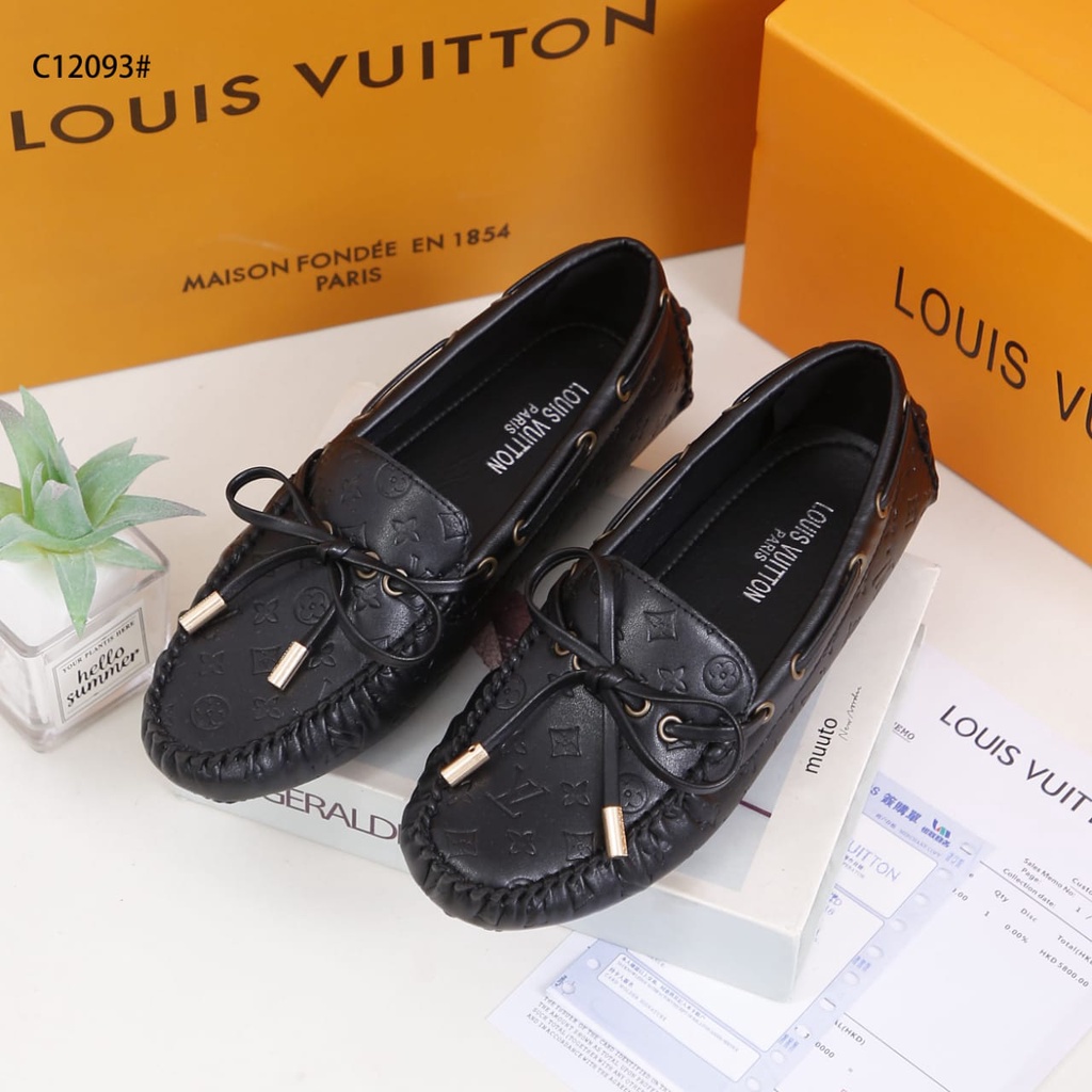 LV Louis Vuitton c12093 Gloria Flat Loafers