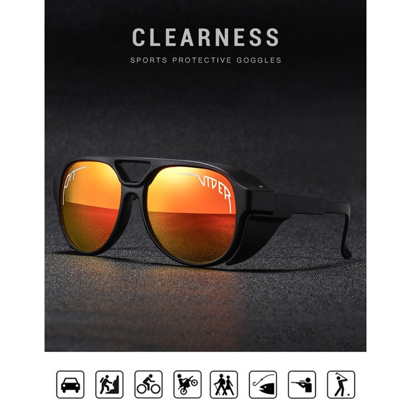 2022 Kacamata Hitam Polarized Uv400 Dengan Tas Untuk Pria Dan Wanita