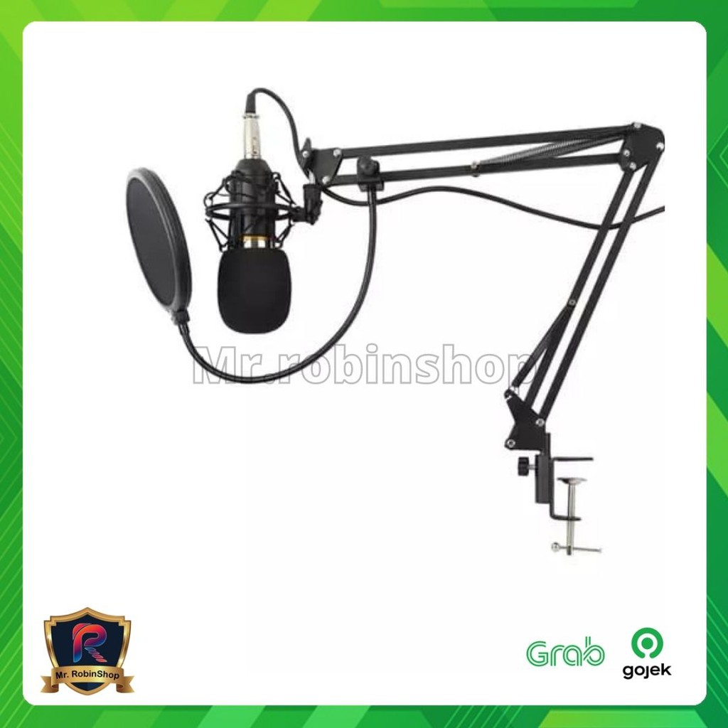 PAKET SUPER KOMPLIT Microphone Condenser BM800