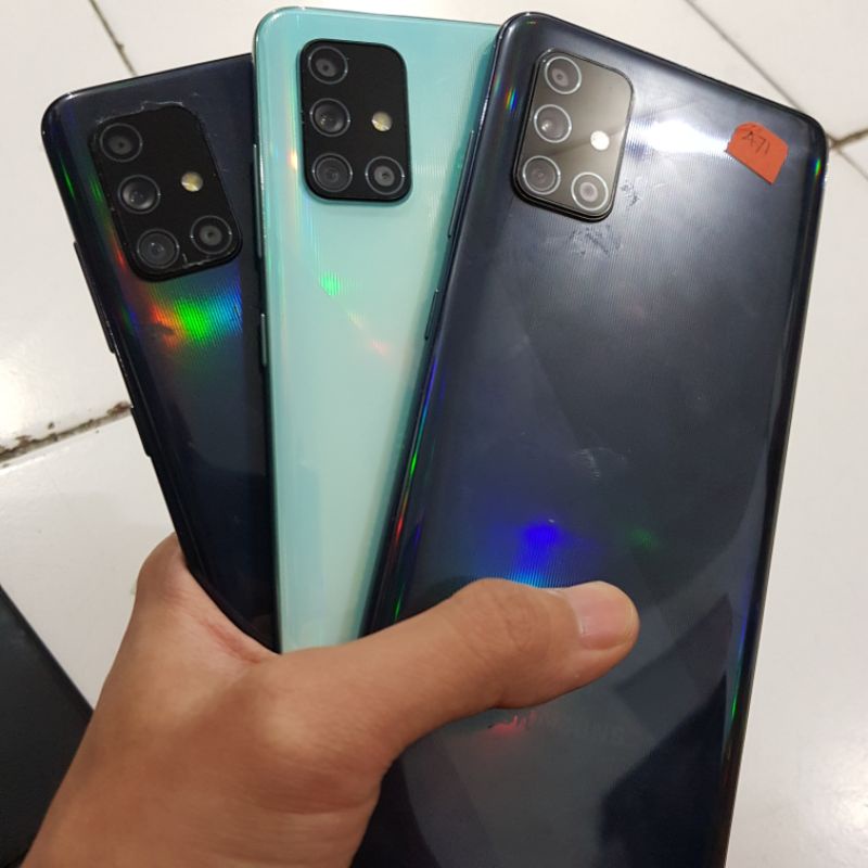 Samsung A71 8/128GB Dual Sim Second Original Mulus