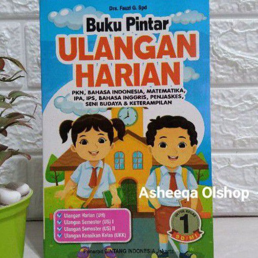 Buku Pintar ULANGAN HARIAN KELAS 1 SD/MI