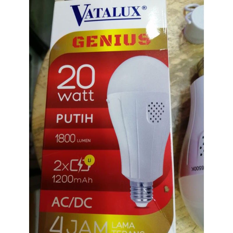 Lampu emergency - Lampu ajaib - Lampu charge 20 watt Vatalux