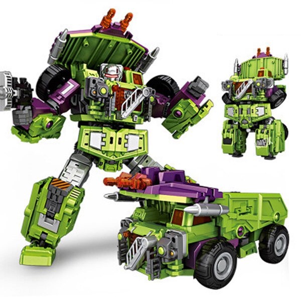 NBK Mainan Rakit Robot Devastator Transformer 6 in 1 - 3349