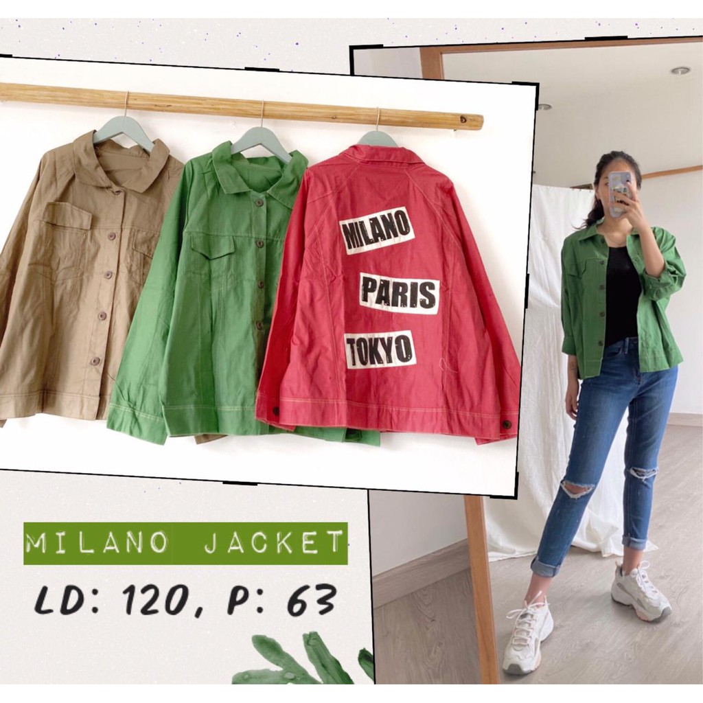 Jaket milano warna, jaket keren, jaket murah