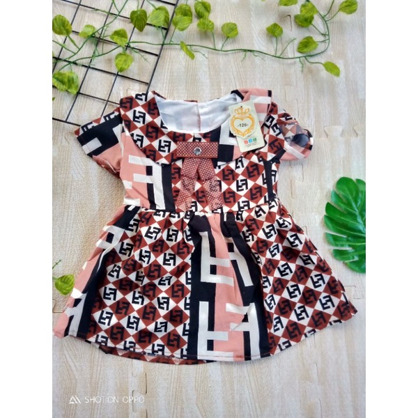 DRESS ANAK IMPORT PREMIUM 1-5 TAHUN FREE BELT CANTIK / DRESS SANTAI ANAK IMPORT PREMIUM