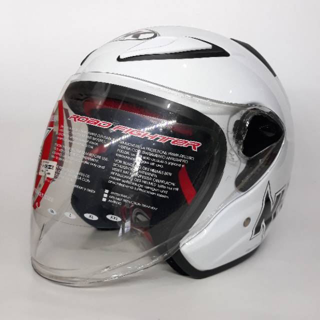 Helm NHK R6 PUTIH