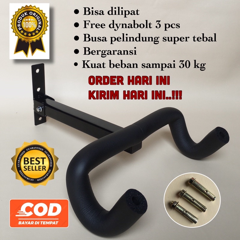 Gantungan sepeda di dinding || HANGER BIKE || HIASAN DI DINDING || HEMAT TEMPAT |