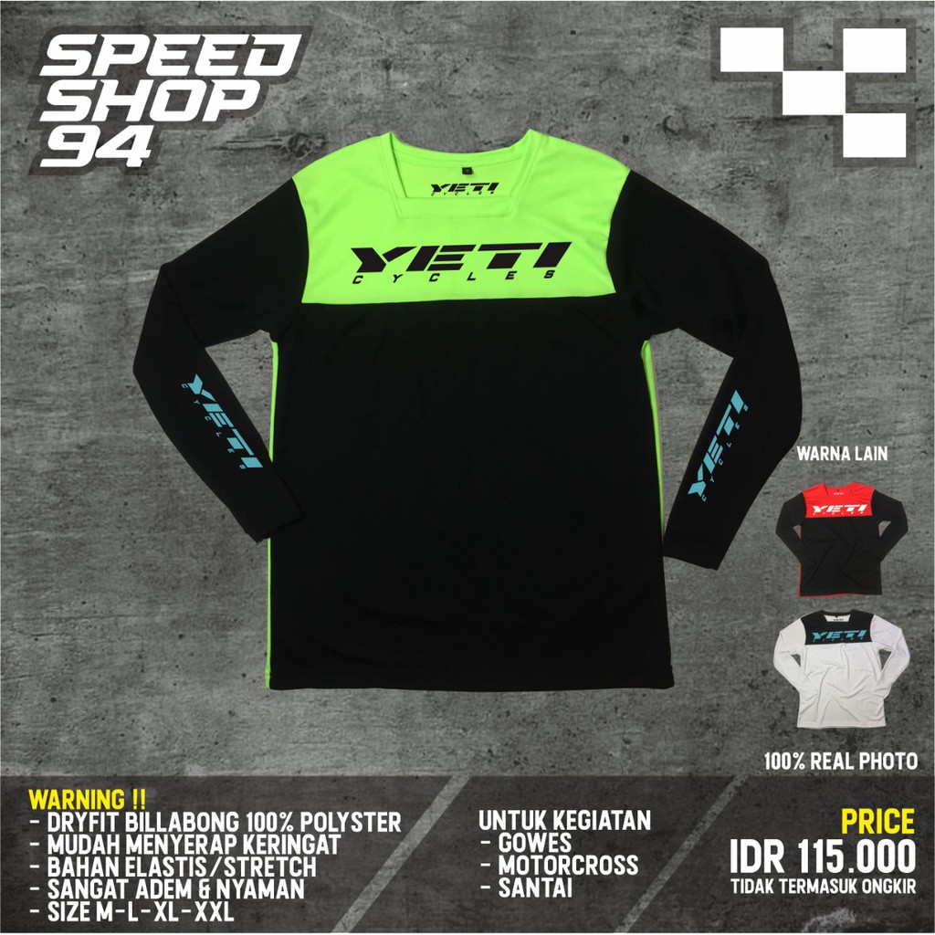 JERSEY YETI CYCLE YETI TRIBE INDONESIA