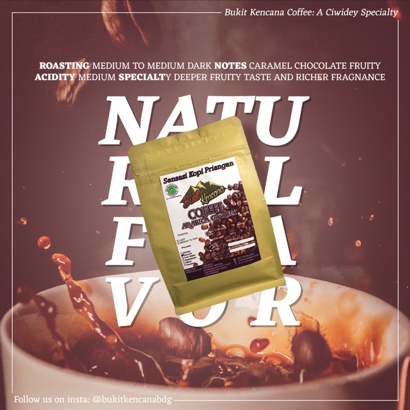 

Kopi Arabica Bukit Kencana (Khas Ciwidey)