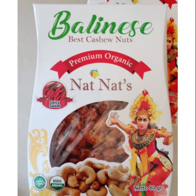 

Kacang Bali Nat-Nat's @80gram (Spicy Sweet)