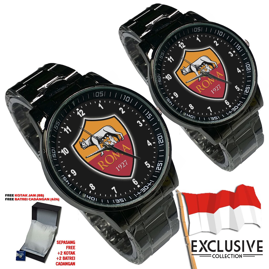 JAM TANGAN AS ROMA 2 COUPLE