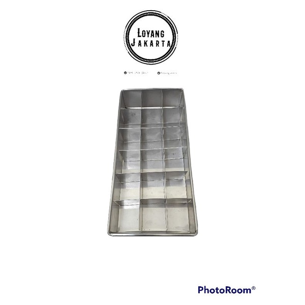 Loyang sekat/Loyang brownies panjang