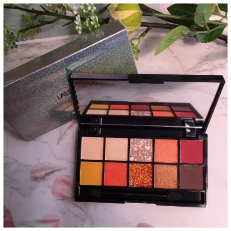 Lameila Eyeshadow 10 Warna Casing Gliter Mewah Pigmented Perona Mata 5055