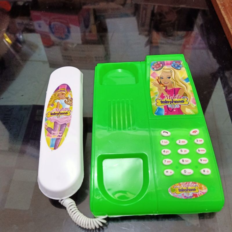 mainan anak telepon rumah / telfon rumah