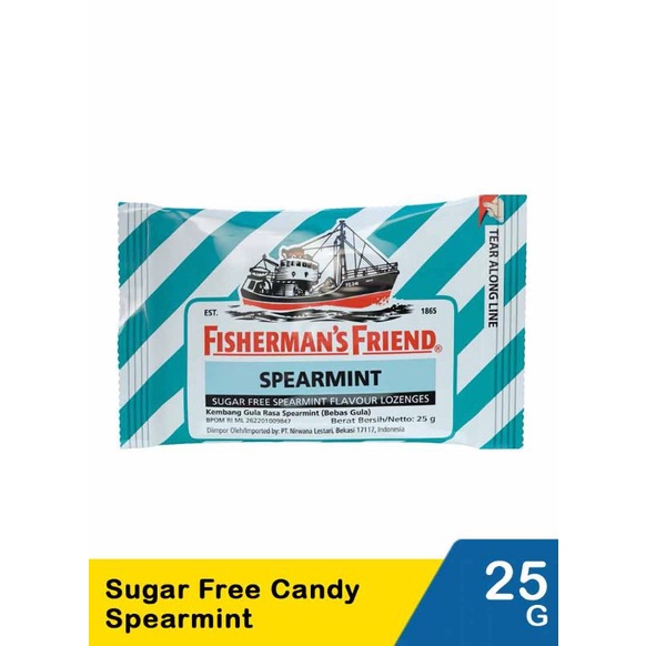 

Fisherman's Candy Sugar Free Spearmint 25G