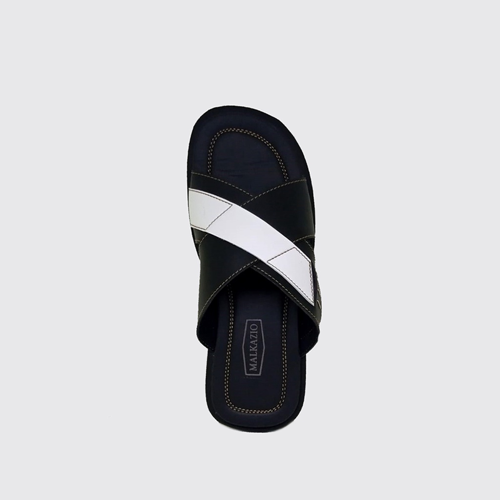 Sandal Pria Ukuran Jumbo / Ukuran Besar - Big Size 44 45 46 47 48 | Sendal Kulit Asli Mzio J12 ORIGINAL