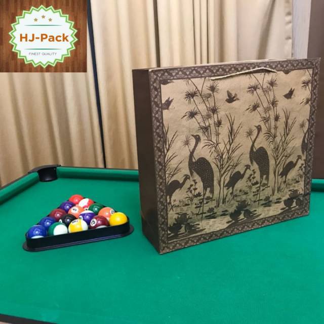 

Paperbag motif burung ukuran 34x9x32 goodie bag motif 34x9x32 MINIMAL ORDER 20pcs dan kelipatan 20