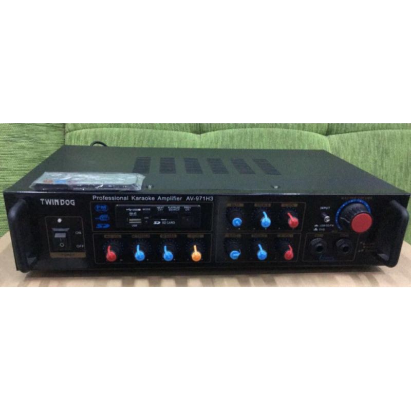 Twindog  , TD ,  AV  971H3 USB , Twin Dog , Amply , Ampli , Amplifier REMOTE