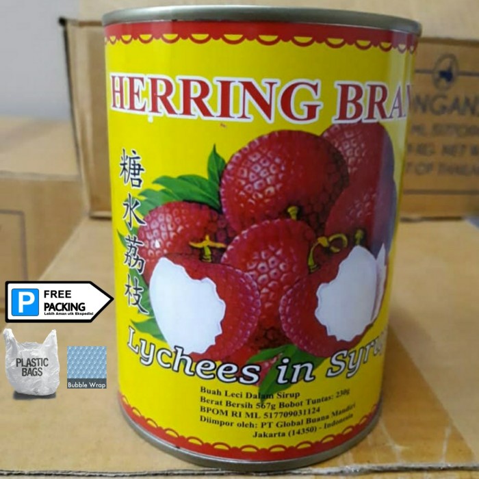 

Gg01Hh Lychee Kaleng Herring / Buah Leci Dalam Kaleng 567 Gr Satuan Ds01Gkk