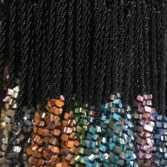 Kalung bali batu warna khas bali