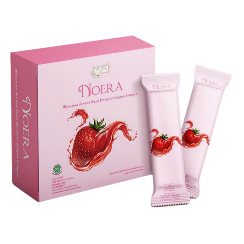 NOERA Collagen Drink Strawberry 225g