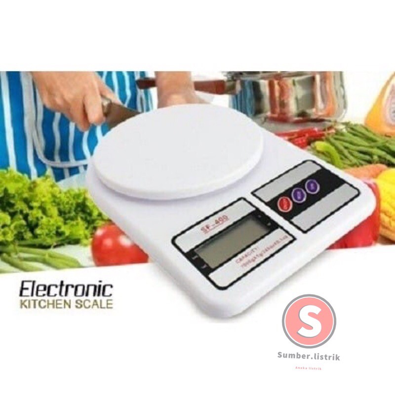 TIMBANGAN SF 400  DAPUR MURAH DIGITAL KITCHEN SCALE SF 400 7KG TIMBANGAN KUE ELEKTRONIK DAPUR CANTIK