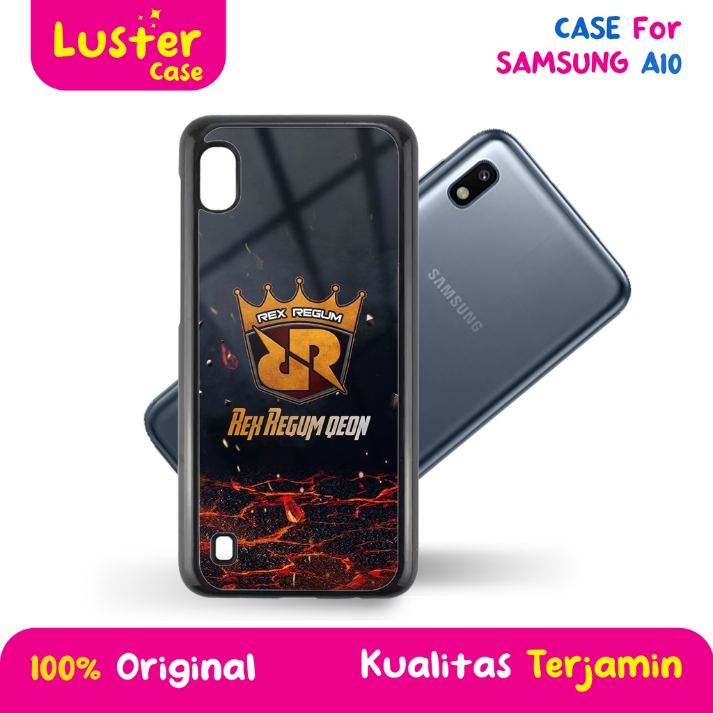 CASE SAMSUNG A10 - Casing SAMSUNG A10 Terbaru LUSTER CASE [ MOTIF RRQ ] Silikon SAMSUNG A10 - Case H