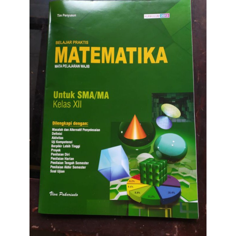 Lks Matematika Wajib Sma Ma Kelas 12 Semester 1 2 I Viva Pakarindo Shopee Indonesia