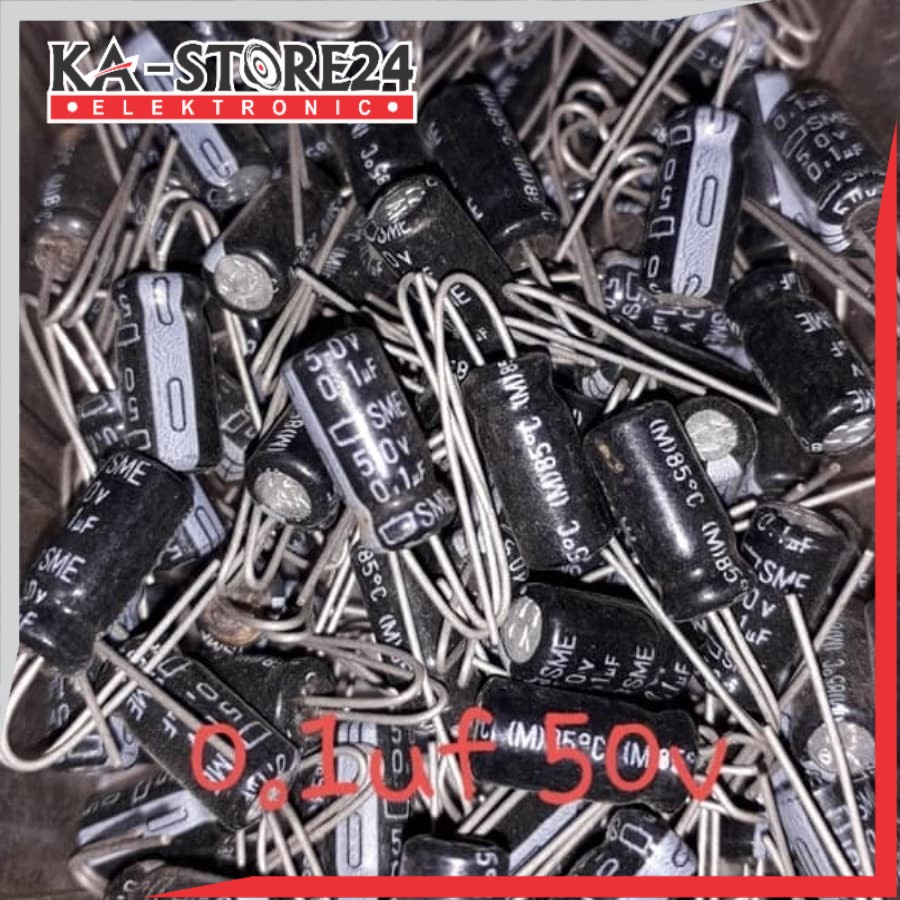 Elco 0.1uf 50v -Original