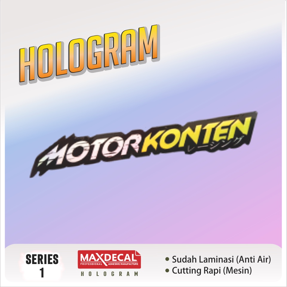 Sticker MOTOR KONTEN Terlaris Bijian/ Stiker Kata Kata Viral/ Stiker Racing/ Sticker Motor/ Stiker S