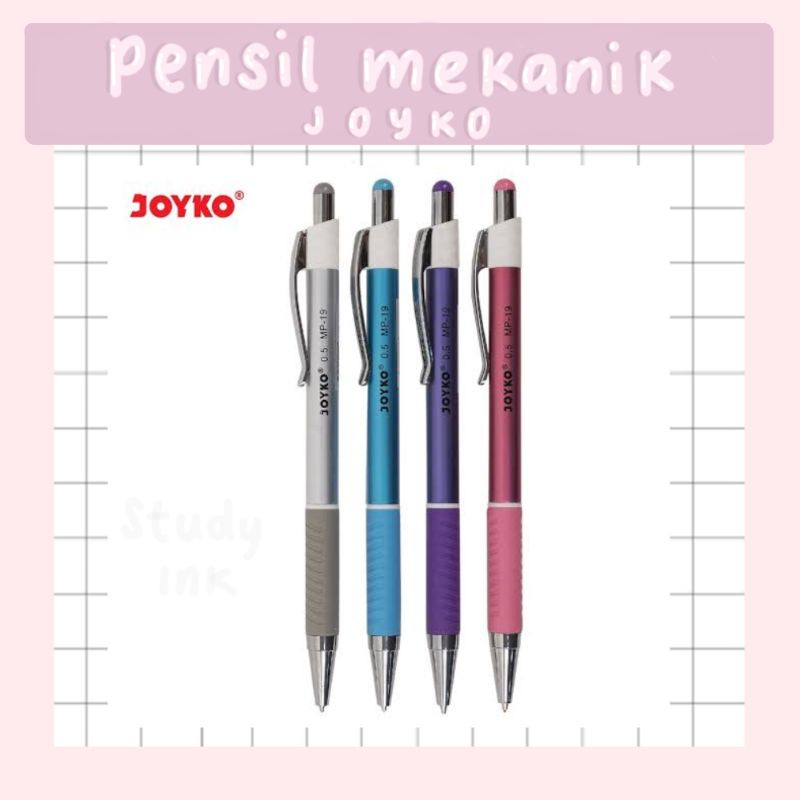 

Pensil Pinsil Pencil Cetek Lead Mekanik Joyko MP-19 0,5mm Eceran Satuan