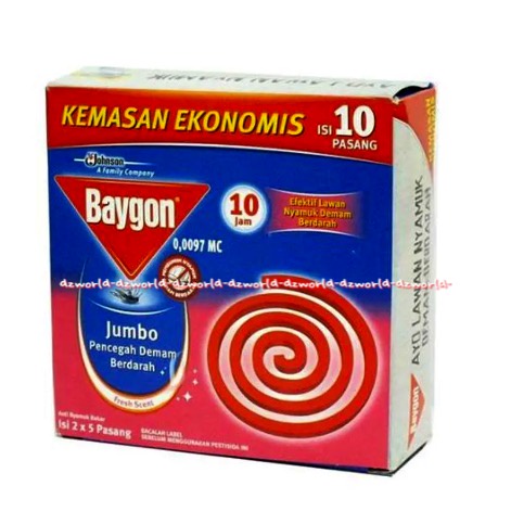 Baygon Jumbo Anti Nyamuk Bakar Hingga 10 Jam Obat Nyamuk Bakar Efektif Lawan Nyamuk Demam Berdarah Obat Nyamuk Lavender Fresh Scent Baigon Bakar