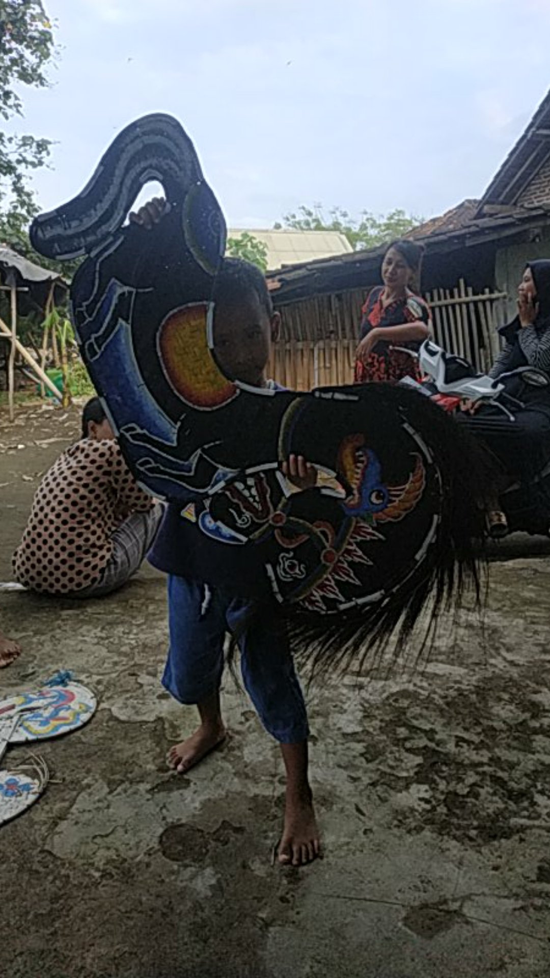 Kepang Safitri Anak Kuda Lumping Anak Kuda Pegon Jaranan Jaran Kepang Barongan Reog Devil Shopee Indonesia