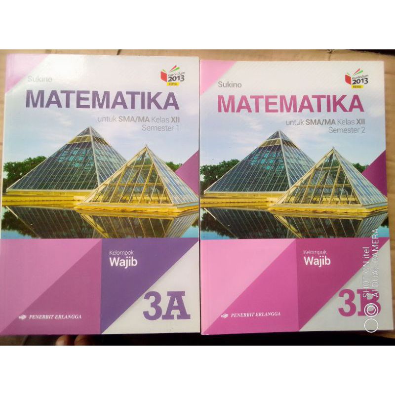 MATEMATIKA WAJIB SUKINO KELAS 12 SMP (BEKAS)