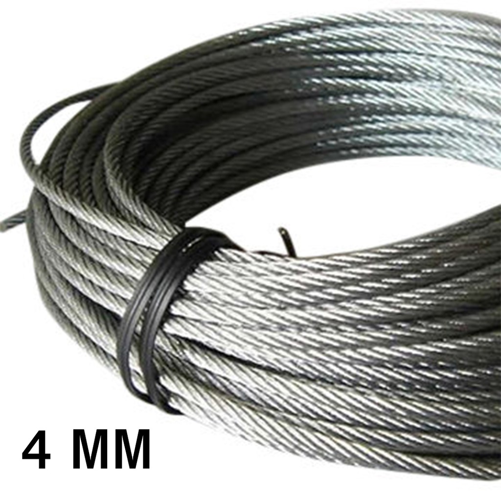 

tali kawat stainless 4mm wire rope tali seling 4mm