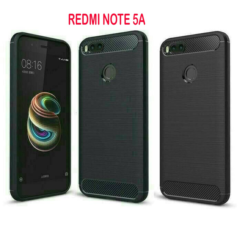 Soft Case Delkin Karbon Xiaomi Redmi Note 5A Casing Silicone Xiaomi Redmi PRO Kesing Silikon Case