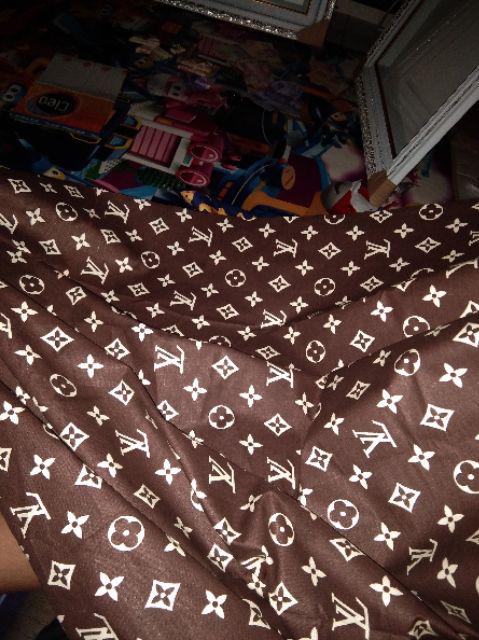 Lv / Kain Meteran Sprei Katun Lokal Motif Bacan