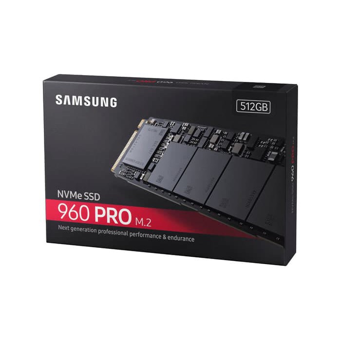 "Samsung SSD 960 PRO NVMe M.2 512GB"